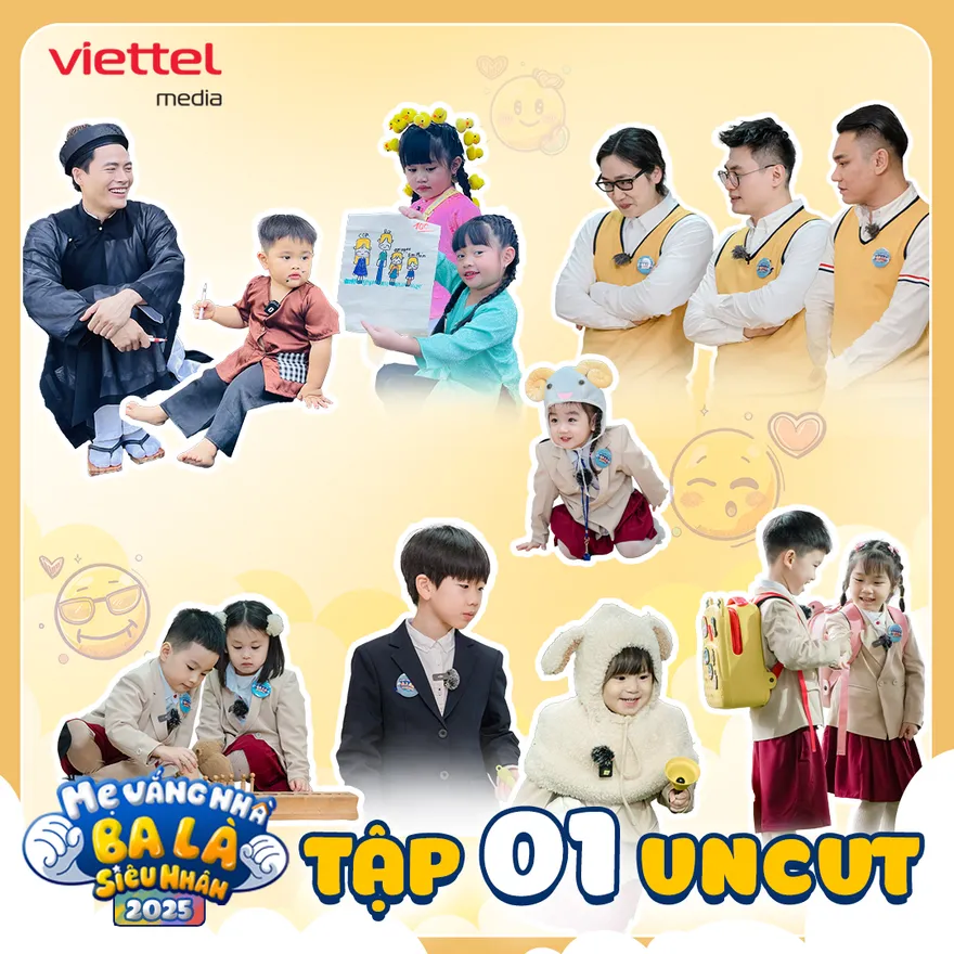 Lịch chiếu “Mẹ vắng nhà, ba là siêu nhân” 2025: Pamiuoi trở lại