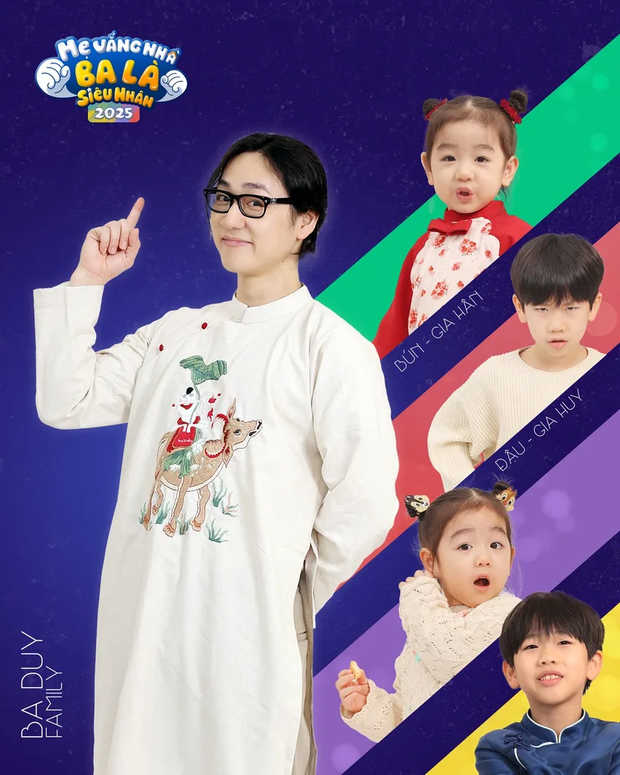 Lịch chiếu “Mẹ vắng nhà, ba là siêu nhân” 2025: Pamiuoi trở lại
