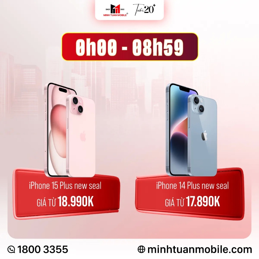 Deal thật giảm to mừng Giỗ Tổ tại Minh Tuấn Mobile