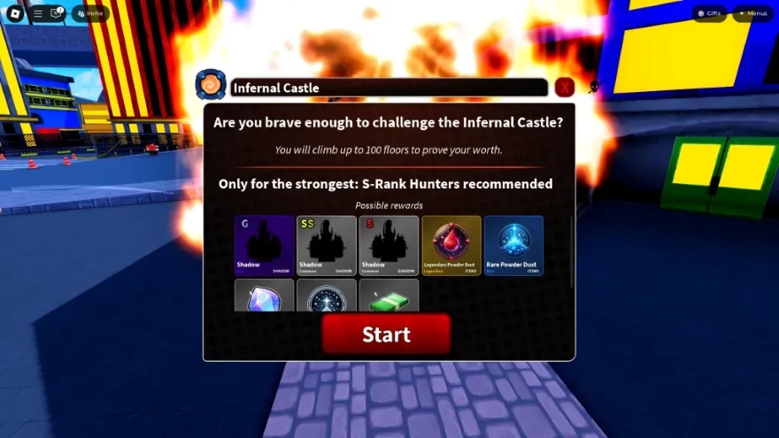 Hướng dẫn sự kiện Ultimate Infernal Castle Arise Crossover