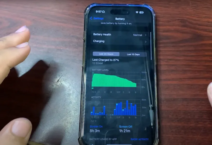 Đánh giá thời lượng pin của iOS 18.4 sau một tuần