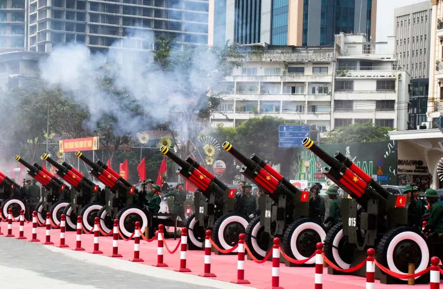 Lịch diễn tập bắn pháo mừng lễ 30/4 trên bến Bạch Đằng