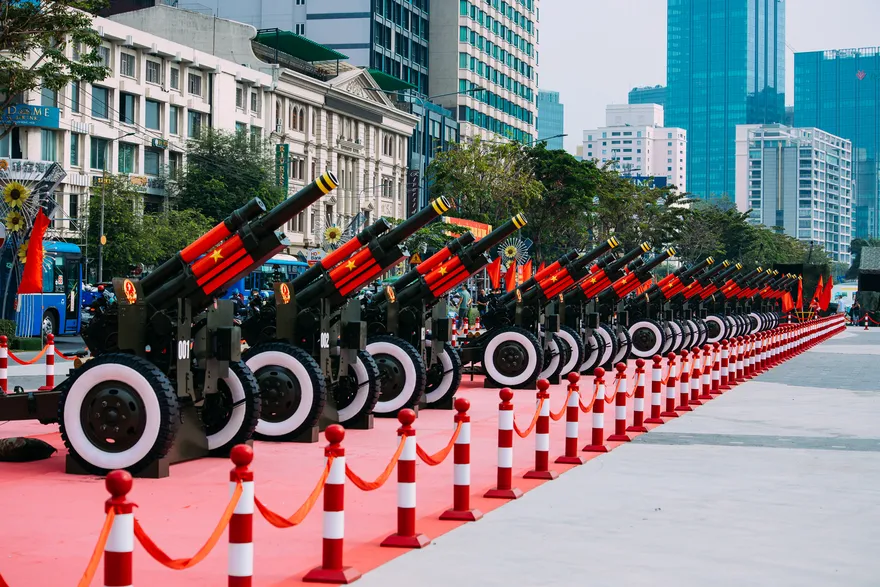 Lịch diễn tập bắn pháo mừng lễ 30/4 trên bến Bạch Đằng