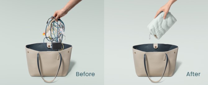 Túi đựng phụ kiện Tomtoc Terra Accessory Pouch Shore