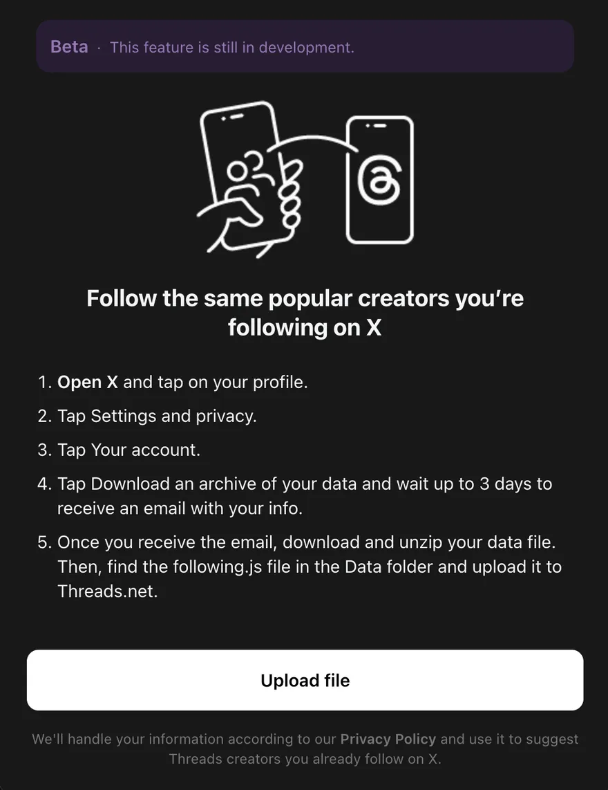 Threads thử tính năng mới liên quan X/ Twitter