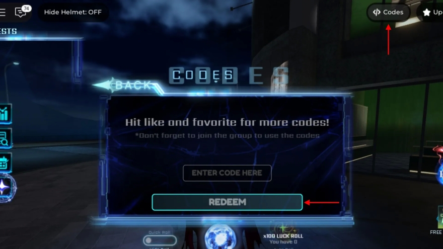 Tổng hợp các code Roblox Hunters mới nhất 2025