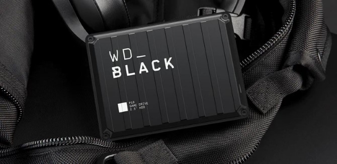 Ổ cứng di động HDD Western Digital Black P10 Game Drive USB3.2 5TB (WDBA3A0050BBK-WESN)