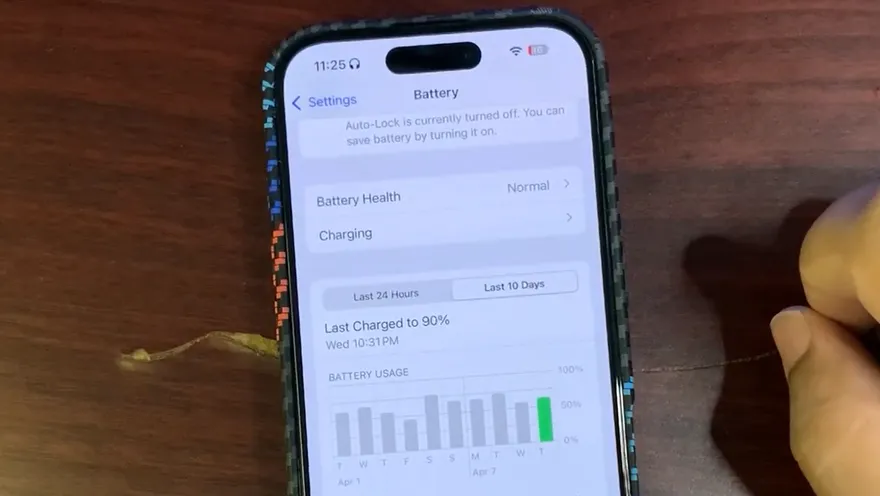 Đánh giá hiệu năng và thời lượng pin của iOS 18.5 Beta 1