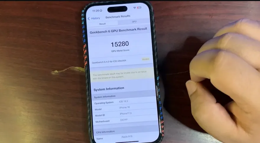 Đánh giá hiệu năng và thời lượng pin của iOS 18.5 Beta 1