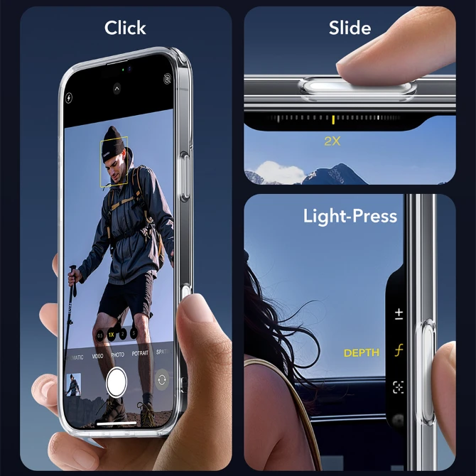 Ốp lưng Magsafe iPhone 16 ESR Classic Hybrid HaloLock (Camera Control)