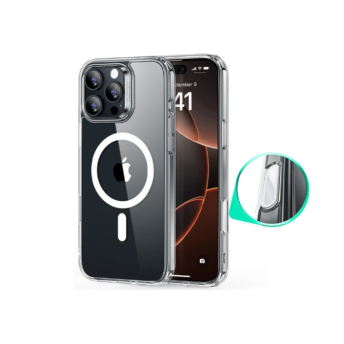 Ốp lưng Magsafe iPhone 16 Pro ESR Classic Hybrid HaloLock (Camera Control)