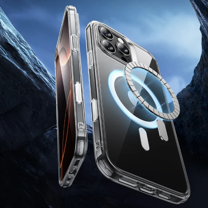 Ốp lưng Magsafe iPhone 16 Pro ESR Classic Hybrid HaloLock (Camera Control)