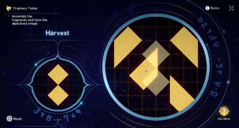 Vị trí của các Tấm Bia Tiên Tri và cách giải hsr 3.2