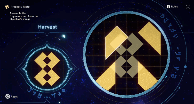 Vị trí của các Tấm Bia Tiên Tri và cách giải hsr 3.2