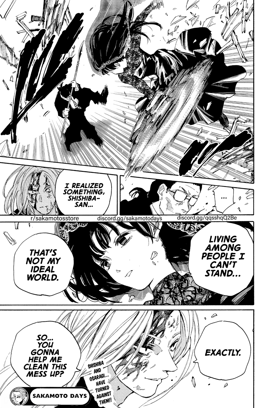 Spoiler Sakamoto Days chap 209