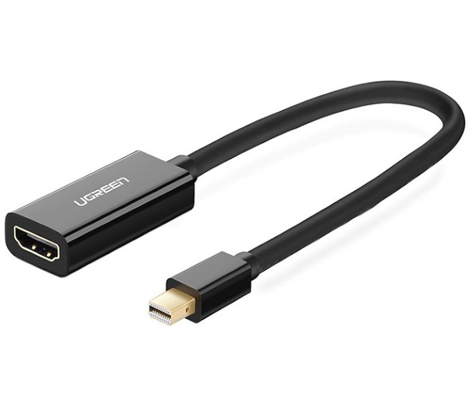 Cáp chuyển đổi Mini DisplayPort sang HDMI Converter hỗ trợ 1080P dài 18cm Ugreen MD112