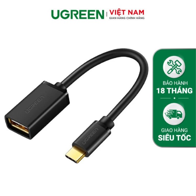 Cáp OTG USB Type C sang USB 3.0 Ugreen US154