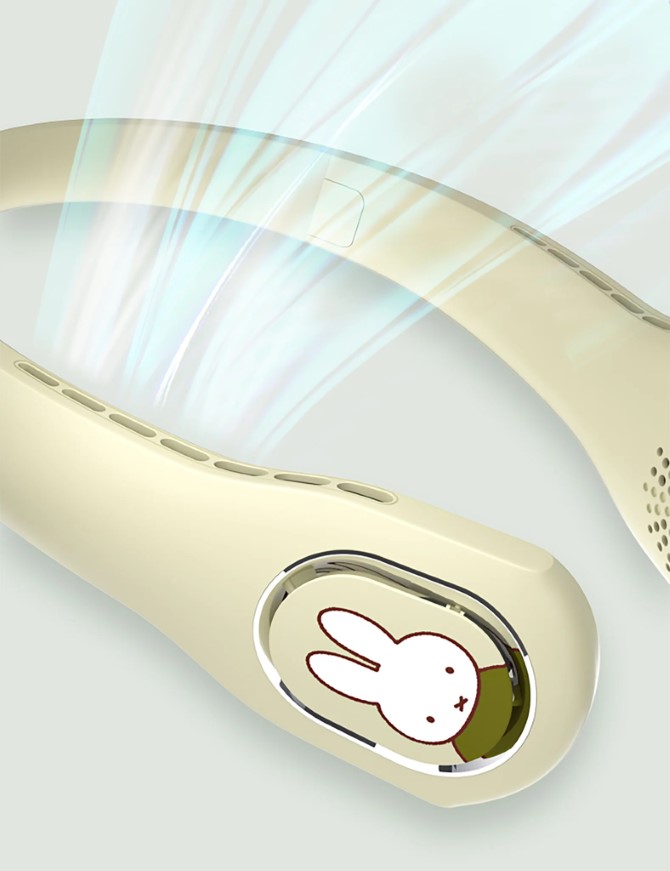 Quạt cổ không dây Mipow Miffy Neck Fan