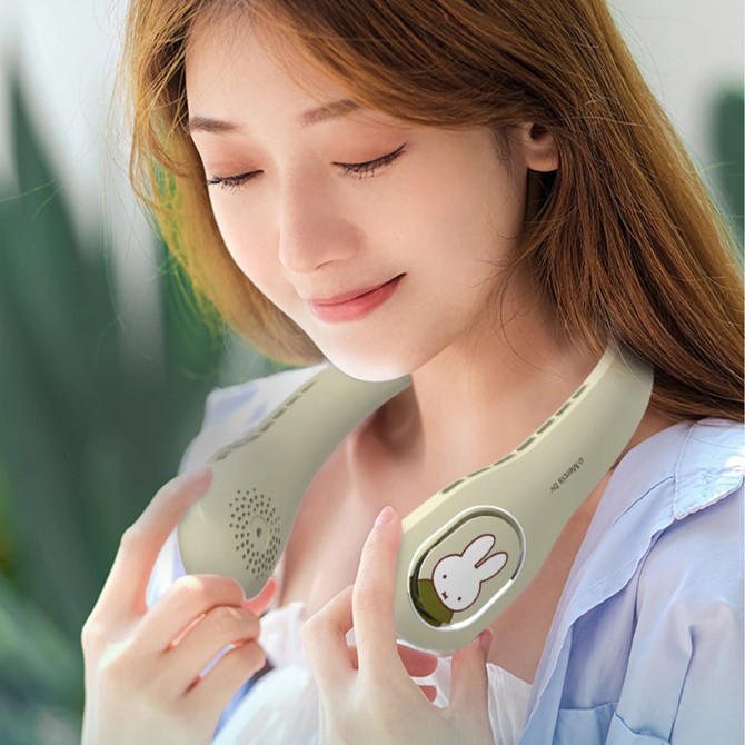 Quạt cổ không dây Mipow Miffy Neck Fan