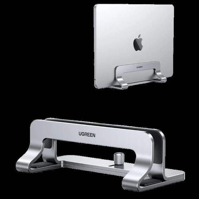 Đế đỡ để máy tính xách tay dọc Ugreen LP258 hợp kim nhôm
