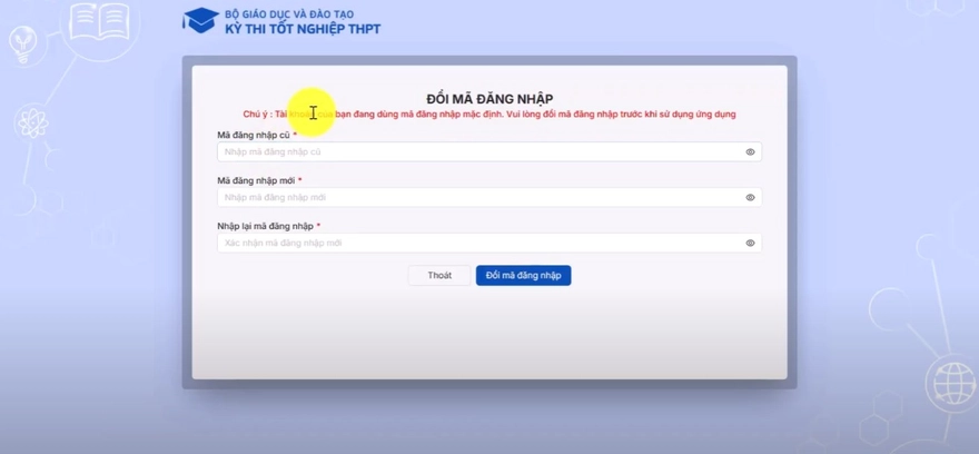 Hướng dẫn đăng ký thi thử tốt nghiệp THPT 2025