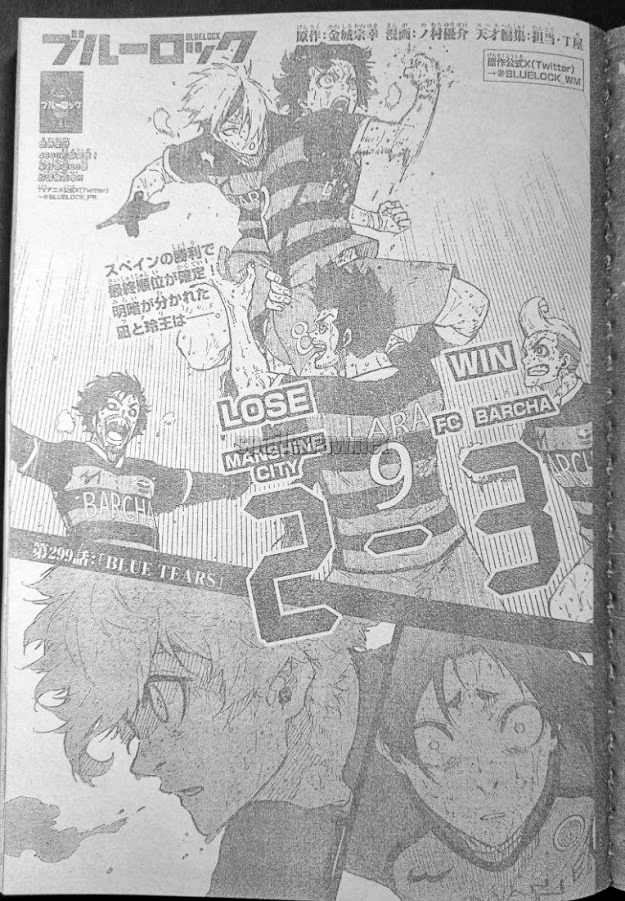 Spoiler Blue Lock Chap 299