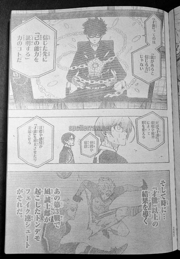 Spoiler Blue Lock Chap 299