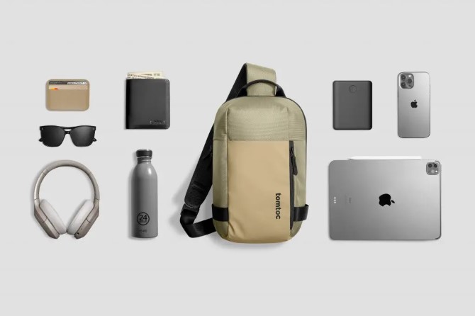 Túi đeo đa năng Tomtoc Croxbody EDC Sling Bag