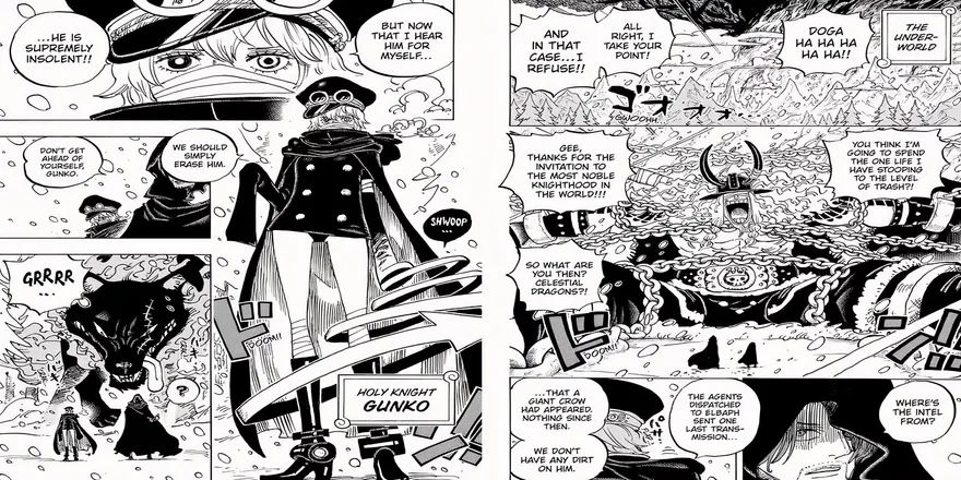 Spoiler One Piece chap 1146: Sức mạnh kinh hoàng của Gunko