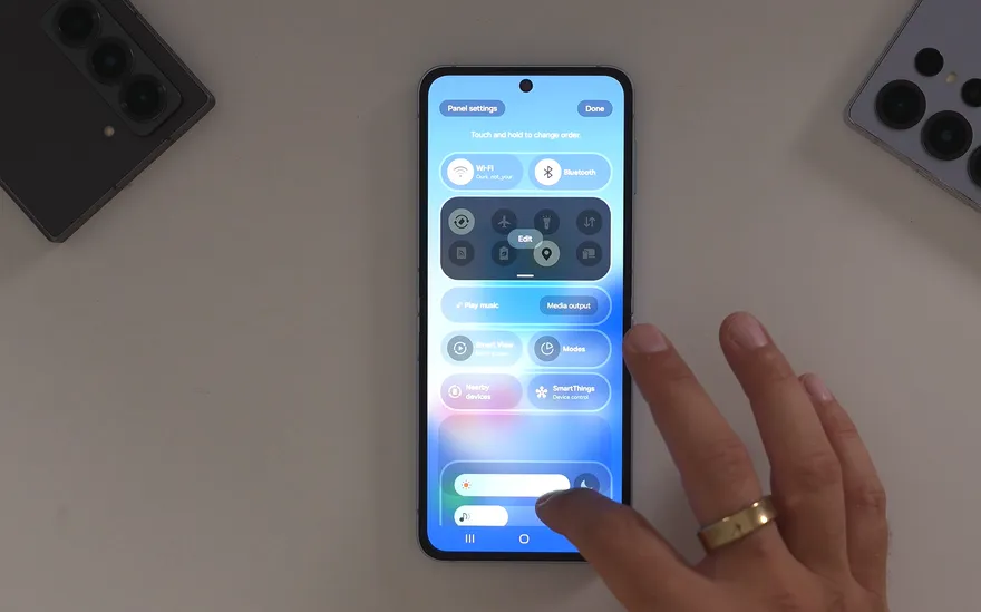 Hé lộ những hình ảnh đầu tiên của One UI 8: Tinh tế!