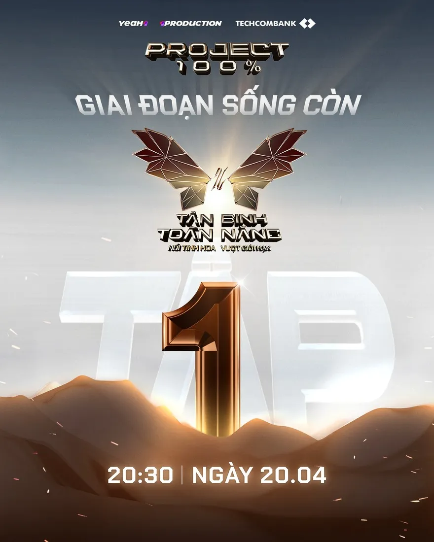 Lịch chiếu, cách xem show Project 100% - Tân Binh Toàn Năng