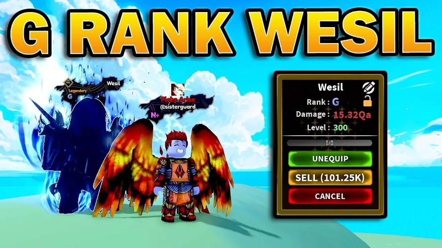 Arise Crossover Cách nhận Wesil hạng G+ nhanh nhất