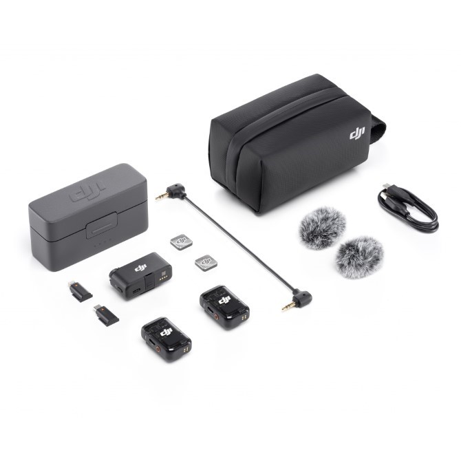 Micro thu âm DJI Mic 2 (2 Transmitter)