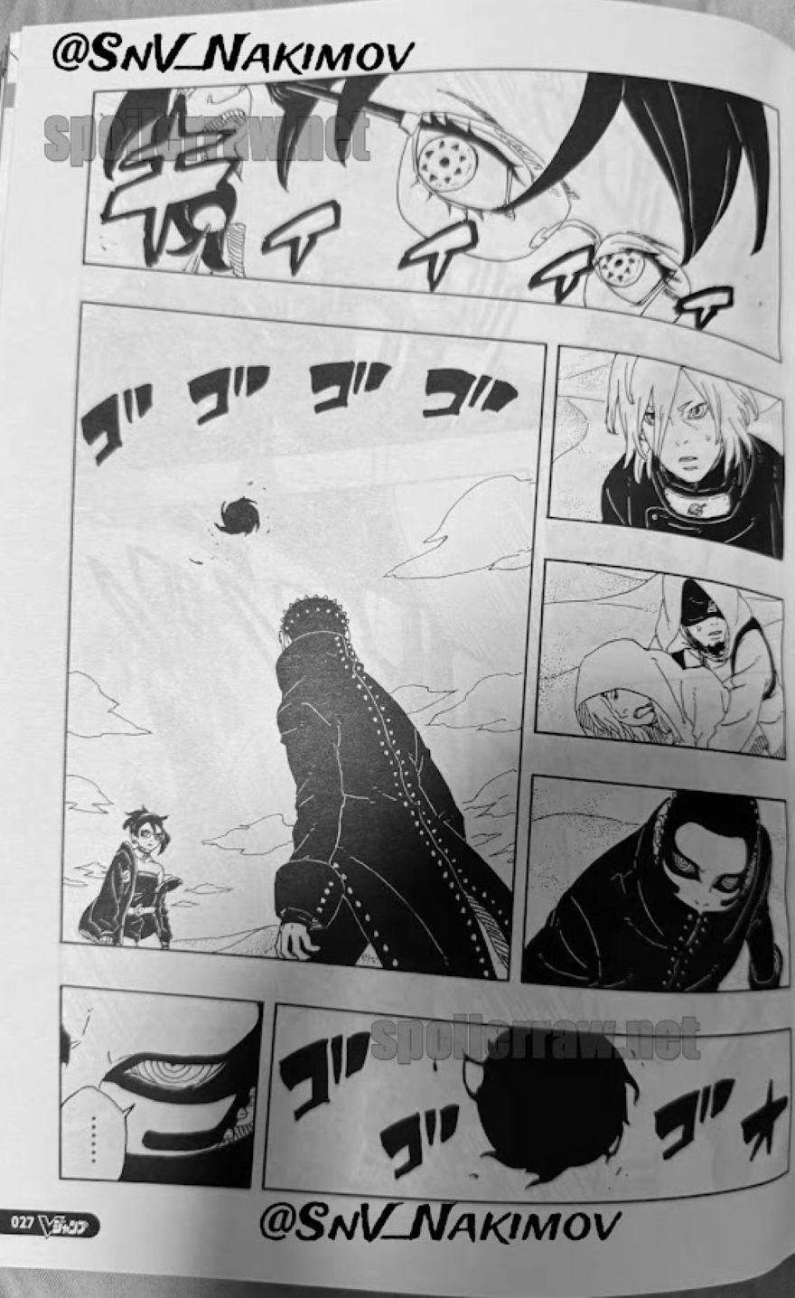 Spoiler Boruto chap 101