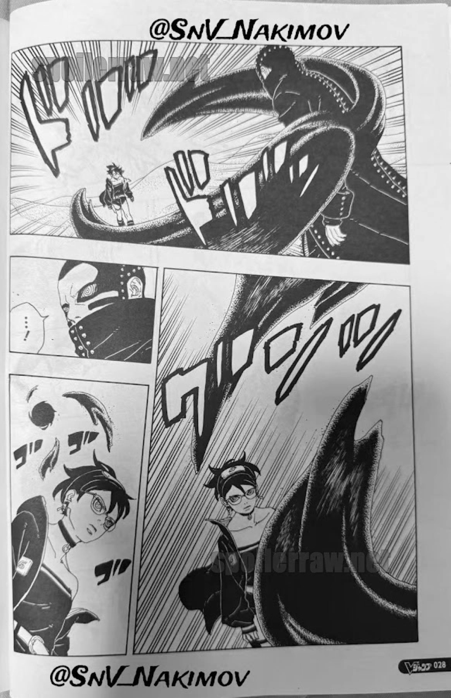 Spoiler Boruto chap 101