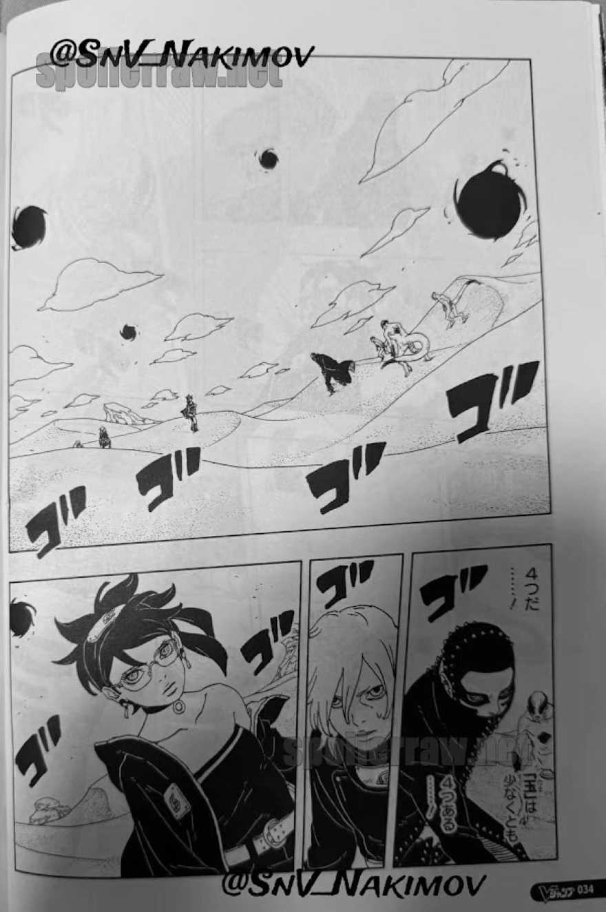 Spoiler Boruto chap 101