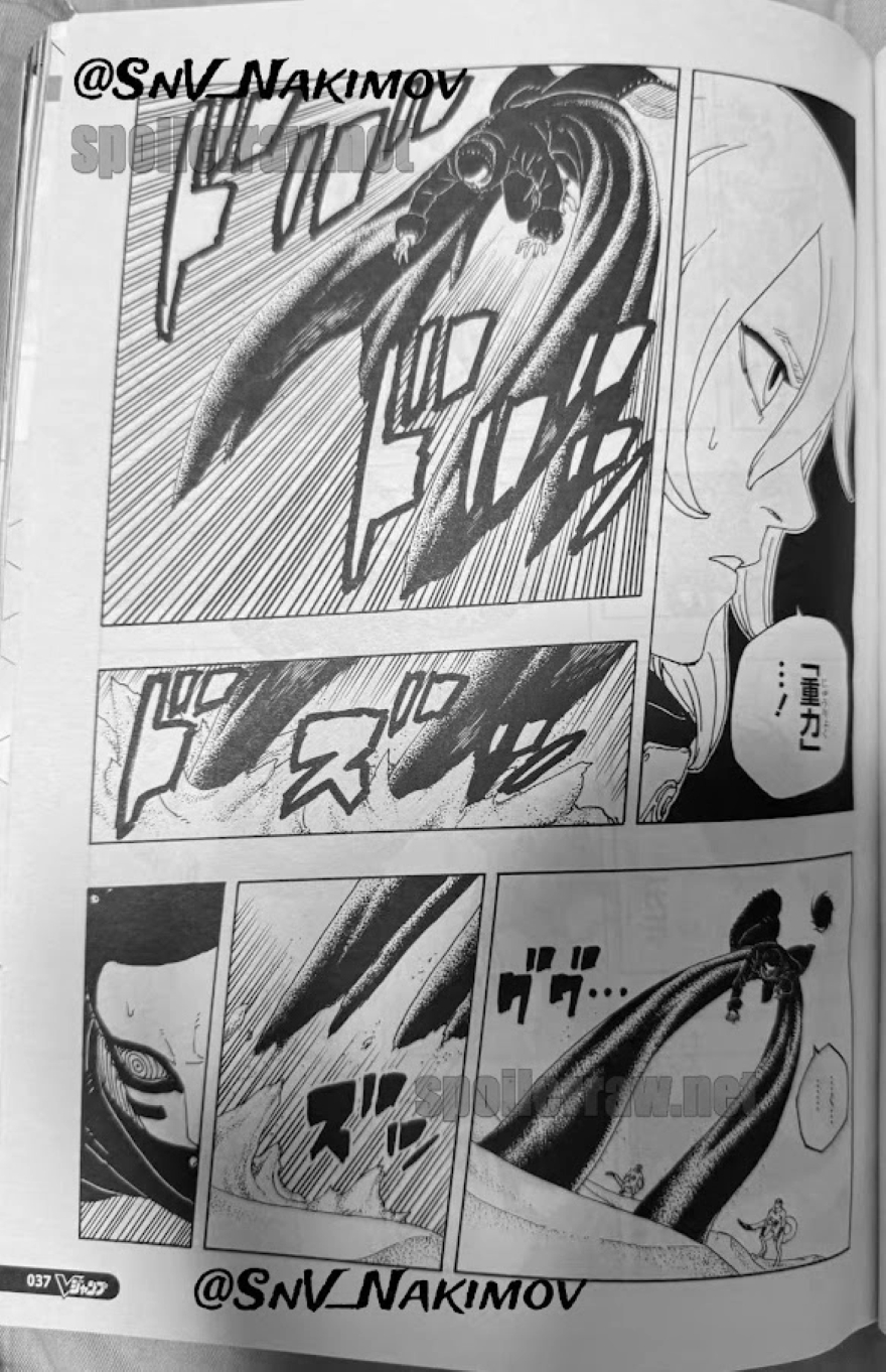 Spoiler Boruto chap 101