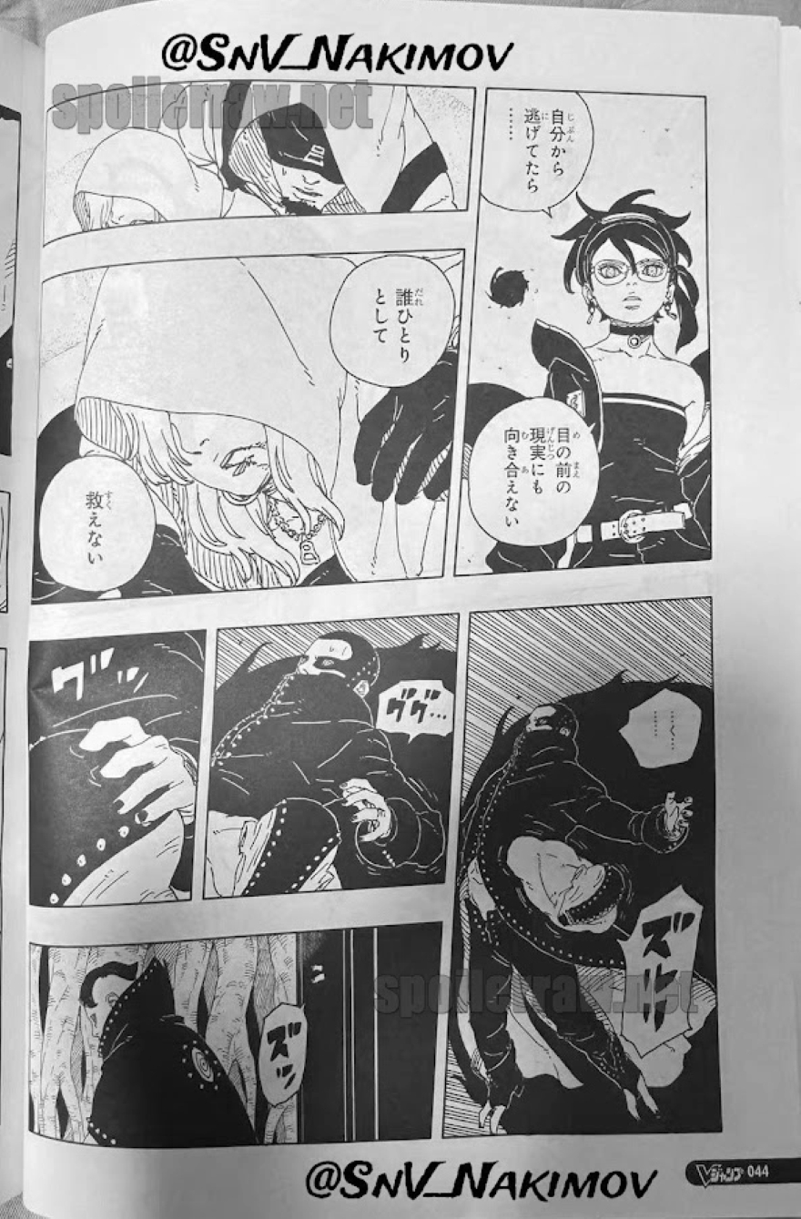 Spoiler Boruto chap 101