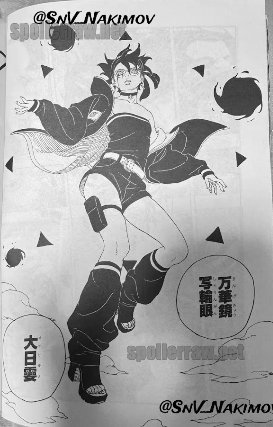 Spoiler Boruto chap 101