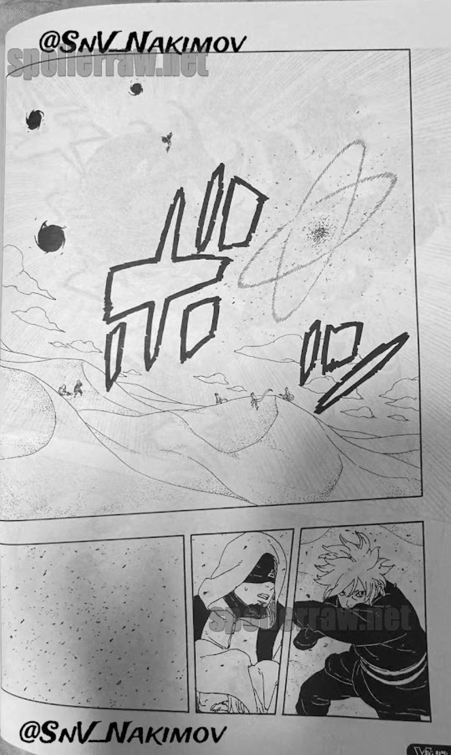 Spoiler Boruto chap 101