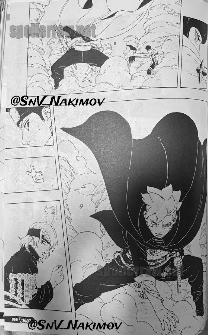 Spoiler Boruto chap 101