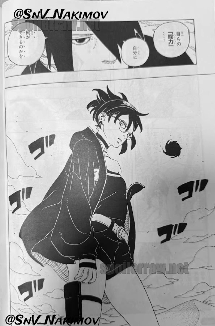 Spoiler Boruto chap 101