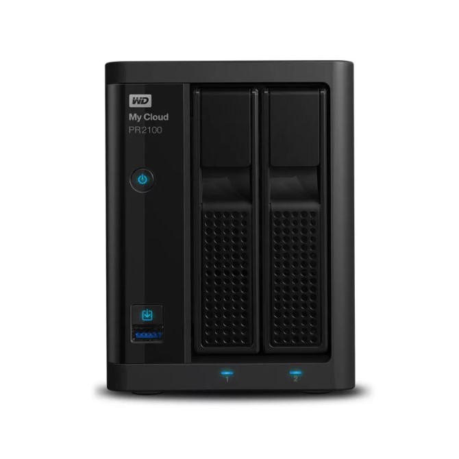Ổ cứng mạng HDD Western Digital My Cloud PR2100 0TB (WDBBCL0000NBK-SESN)