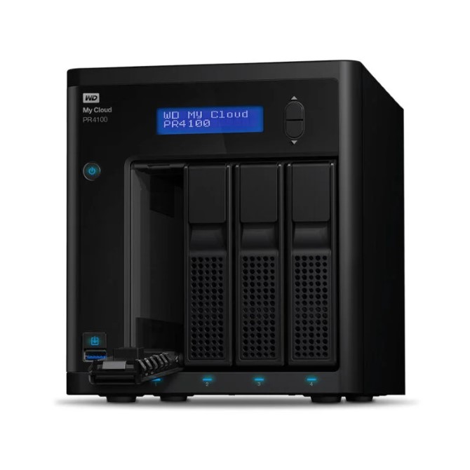 Ổ cứng mạng HDD Western Digital My Cloud PR4100 Pro LAN USB 3.0 0TB (WDBNFA0000NBK-SESN)