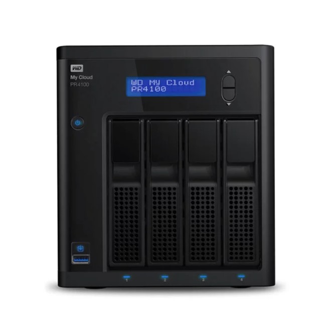 Ổ cứng mạng HDD Western Digital My Cloud PR4100 Pro LAN USB 3.0 0TB (WDBNFA0000NBK-SESN)