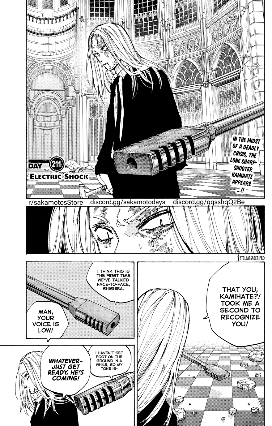 Spoiler Sakamoto Days chap 211