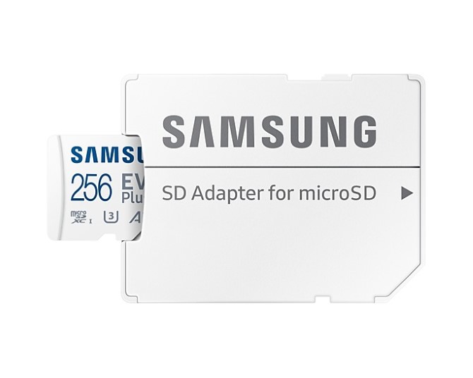 Thẻ nhớ MicroSD Samsung EVO Plus 256GB upto 160MB/s (MB-MC256SA/APC)
