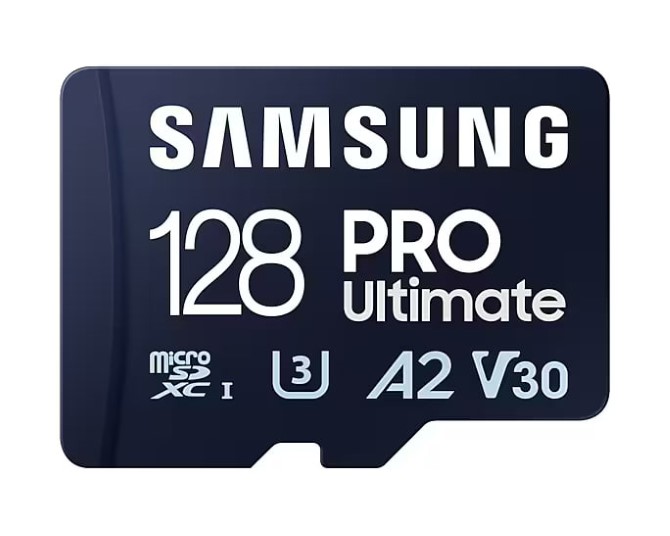 Thẻ nhớ MicroSD Samsung PRO Ultimate UHS-I 128GB kèm đầu đọc 3.0 upto 200MB/s (MB-MY128SB/WW)