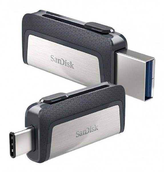 USB 3.1 OTG Sandisk Ultra Dual Type-C SDDDC2 256GB 150MB/s (SDDDC2-256G-G46)