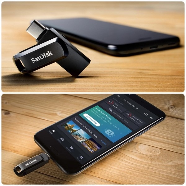 USB 3.2 OTG SanDisk Ultra Dual Drive Luxe SDDDC4 256GB 400MB/s (SDDDC4-256G-G46)